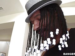 White MILF Diana Prince gets her a black dick to play. But the black man seems to play with Diana. He seduce and blindfolded her after he played with her boobs with some erotic foreplay. Diana gives handjob and blowjob blindfolded and seem happy about it!